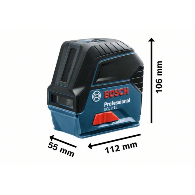Nivela laser cu linii si puncte Bosch GCL 2-15